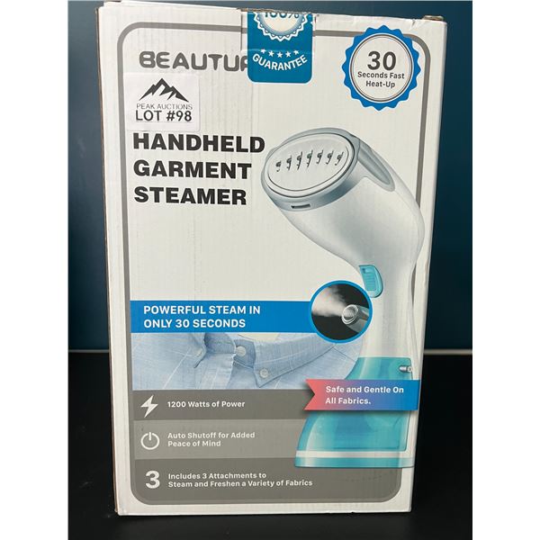 Lot of 1 Beautural 1200W Handheld Garment Steamer