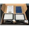 Image 1 : Lot of 1 Neewer 2pack Dimmable 5600K USB Colorful Video Lighting Kit w/ Tripod