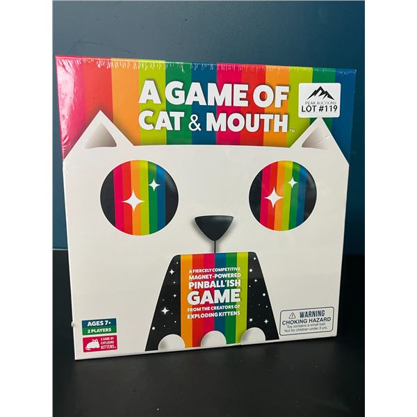 Lot of 1 "A Game of Cat & Mouth" (By Exploding Kittens) Board/Party Game