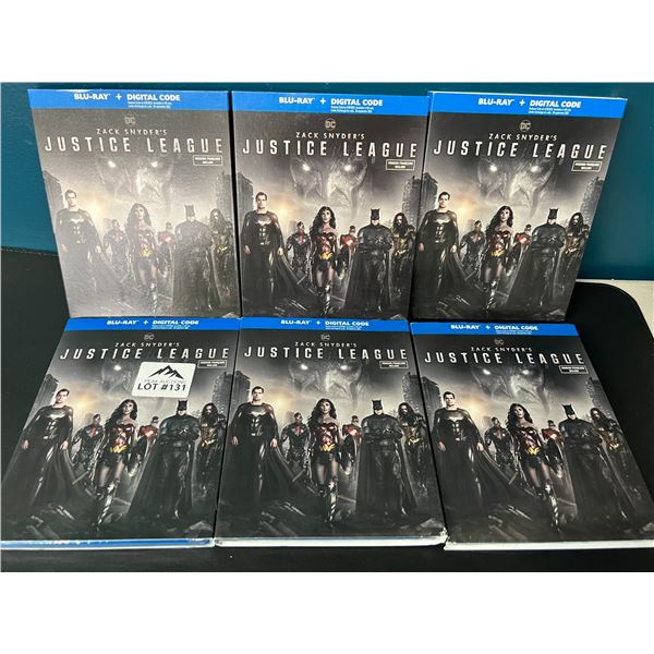 Lot of 6 Justice League Blu-Ray DVD Sets