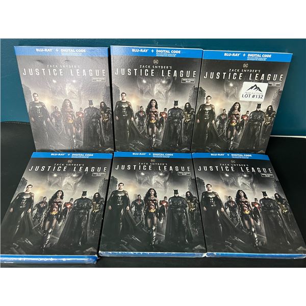 Lot of 6 Justice League Blu-Ray DVD Sets