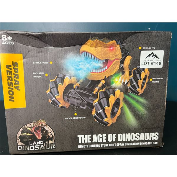 Lot of 1 Remote Control Stunt Drift Dinosaur Car Toy w/ Spray Port