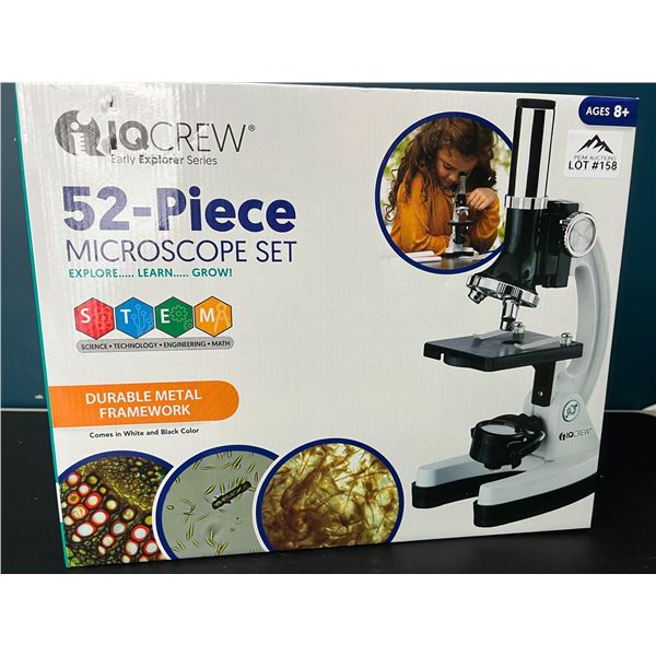 Lot of 1 IQCrew 52-Piece Microscope Set