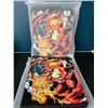Image 1 : Lot of 2 Pokemon Leather 9-Pocket Premium Card Binders - Large