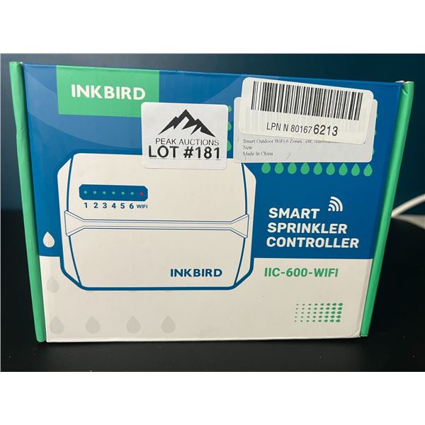 Lot of 1 Inkbird Smart Sprinkler Controller