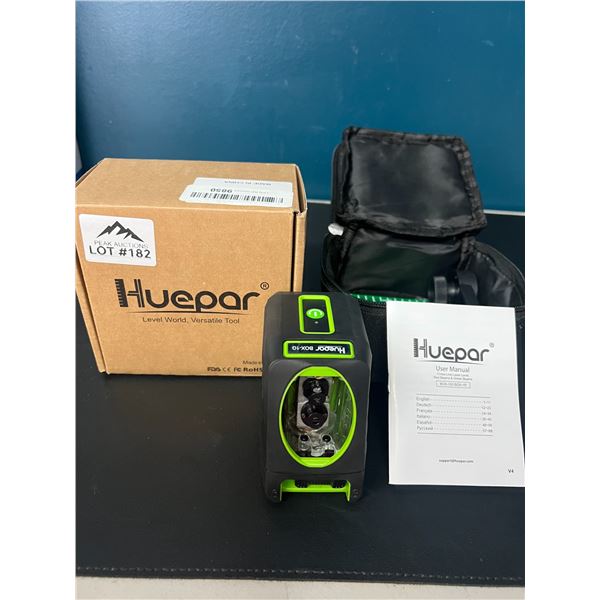 Lot of 1 Huepar Box-1G Cross Line Laser Level Tool