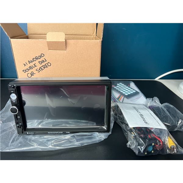 Lot of 1 Android Double Din/Touch Screen Stereo for Cars