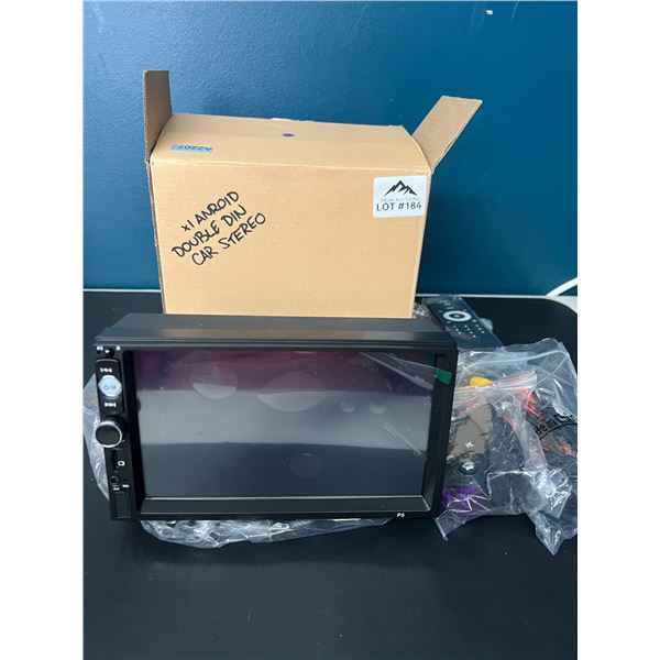 Lot of 1 Android Double Din/Touch Screen Stereo for Cars