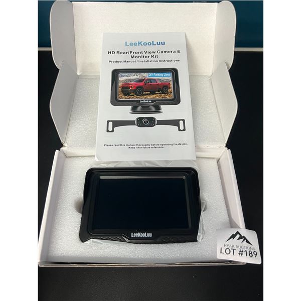 Lot of 1 HD Vehicle Backup Camera System