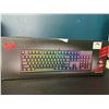 Image 1 : Lot of 1 RedDragon Surara RGB Light-Up Mechanical Gaming Keyboard
