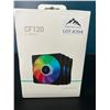 Image 1 : Lot of 1 DeepCool CF120 3x ARGB Fans for PC's