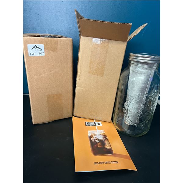 Lot of 2 County Line Kitchen Cold Brew Coffee Coffee Systems