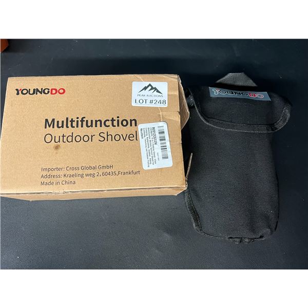 Lot of 1 Multifunction Outdoor Shovel w/ Storage Bag