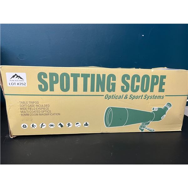 Lot of 1 GoSky High Definition Monocular Telescope & Quick Smartphone Holder