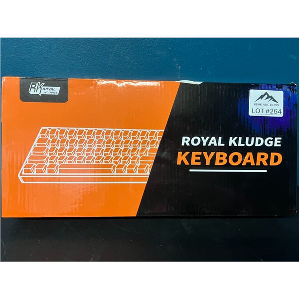 Lot of 1 Royal Kludge Gaming Keyboard
