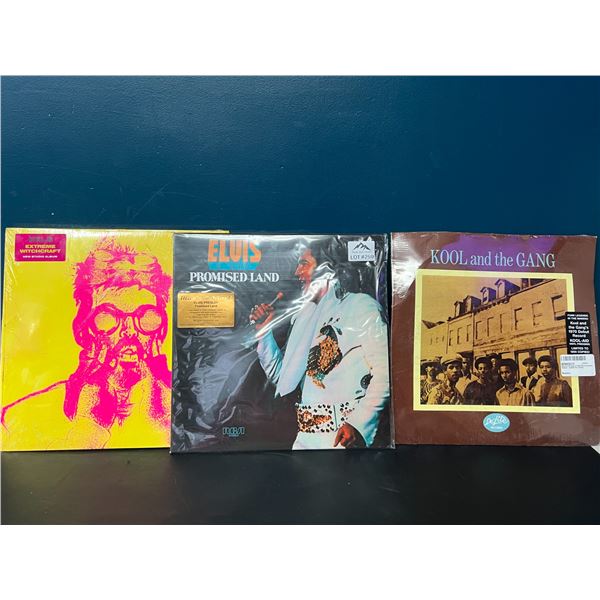 Lot of 3 Assorted Vinyl Records