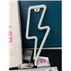 Image 2 : Lot of 2 LED Neon Lights - Lightning Bolt - 13 inches