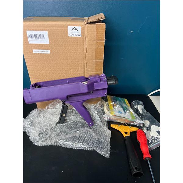 Lot of 1 Double Caulking Gun Kit