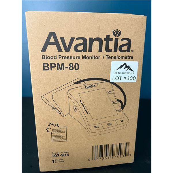 Lot of 1 Avantia Blood Pressure Monitor