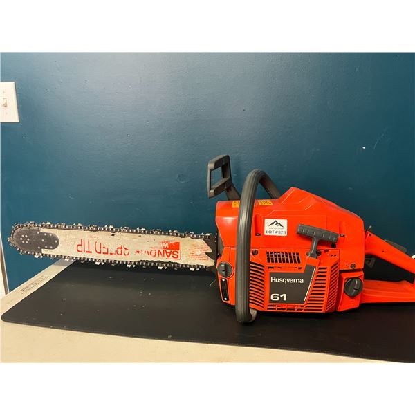 Lot of 1 Husqvarna 61 Gas Chainsaw (*Used)