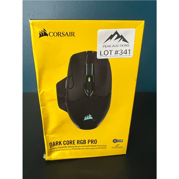 Lot of 1 Corsair Dark Core RGB Pro Wireless Gaming Mouse