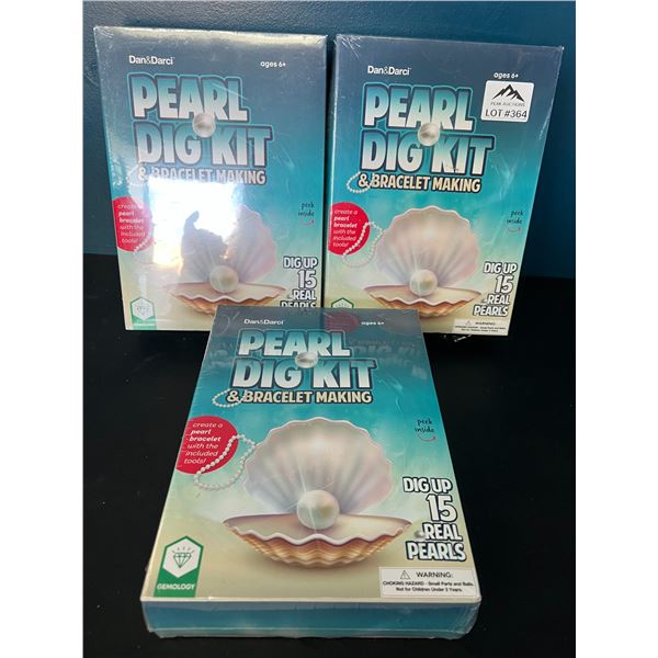Lot of 3 Pearl Dig Kits