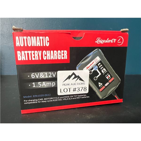 Lot of 1 Automatic Battery Charger