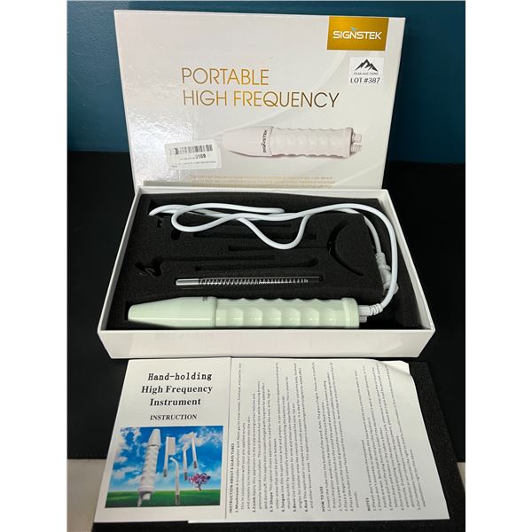 Lot of 1 Portable High Frequency Skincare/Facial Wand Device
