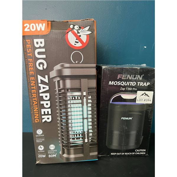 Lot of 2 Electric Bug Zappers