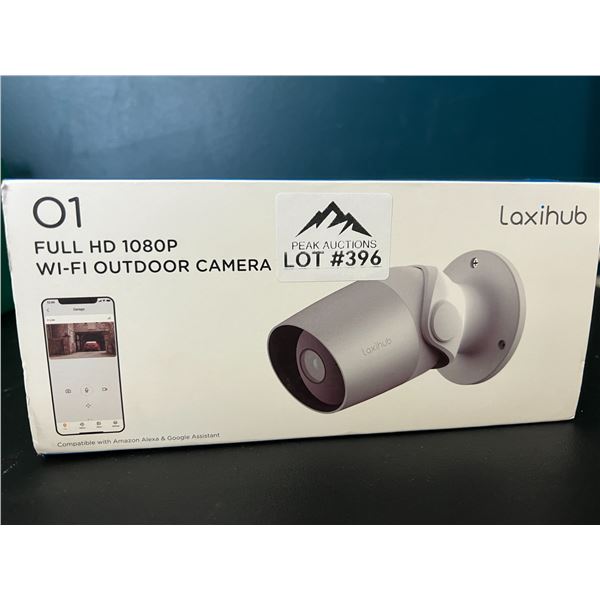 Lot of 1 Laxihub O1 Full HD 1080P Wi-Fi Outdoor Security Camera