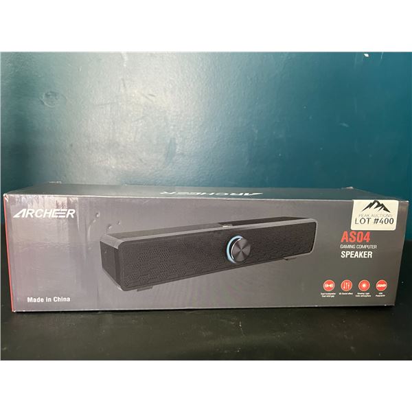 Lot of 1 Archeer AS04 Gaming Computer Speaker