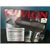 Image 1 : Lot of 1 REVLON Perfect Heat Lightweight Fast Hair Dryer