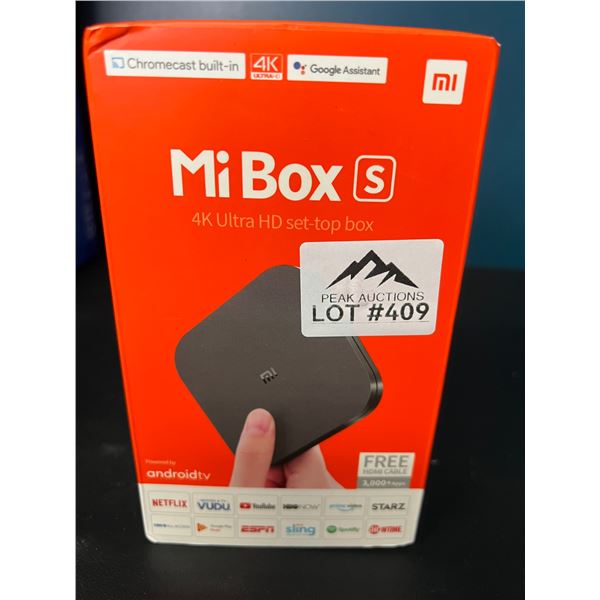 Lot of 1 Mi Box s 4K Ultra HD Set-Top box