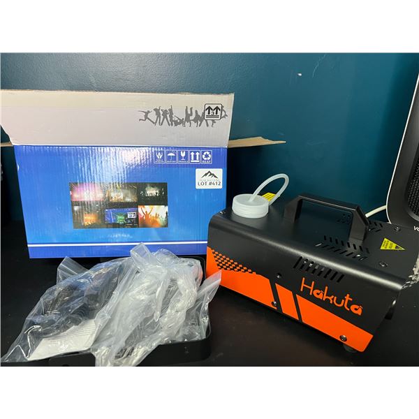 Lot of 1 Hakuta Fog Machine w/ Disco Ball LED Light Show