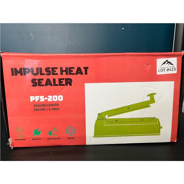 Lot of 1 Impulse Heat Sealer Machine