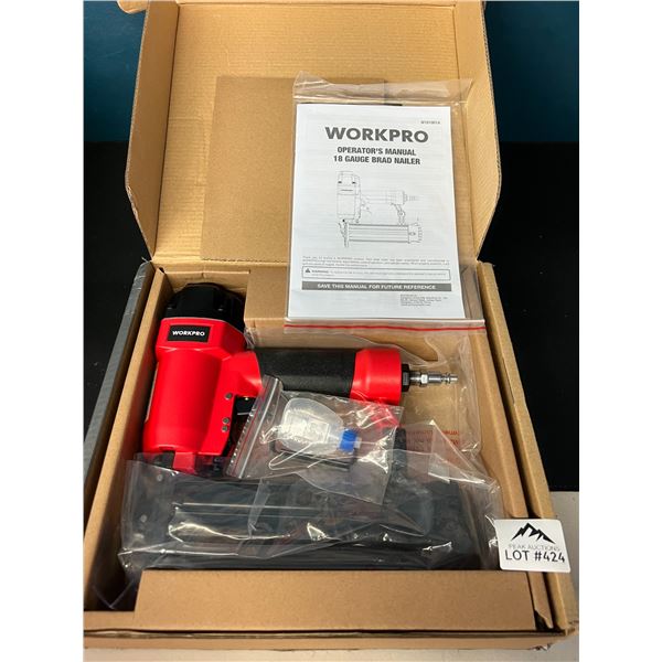 Lot of 1 WorkPro 18 Guage Brad Nailer Tool