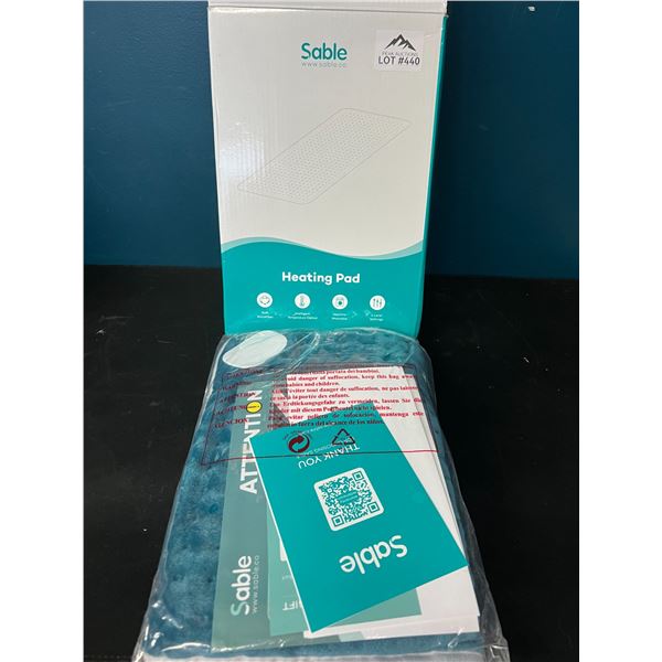 Lot of 1 Sable Heating Pad - Blue