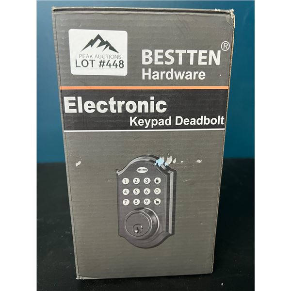 Lot of 1 Bestten Electronic Keypad Deadbolt