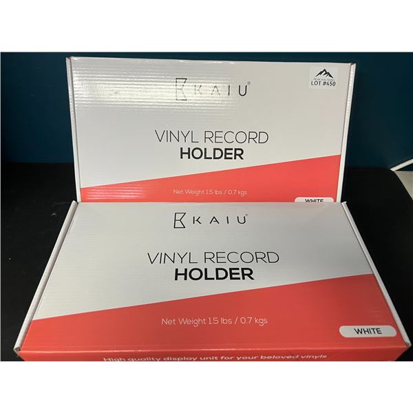 Lot of 2 Vinyl Record Holders