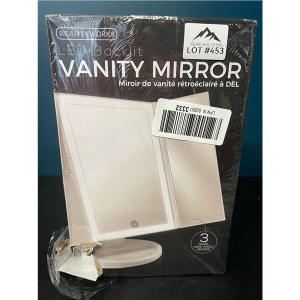 Lot of 1 LED Backlit Vanity Mirror