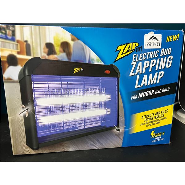 Lot of 1 Indoor Electric Bug Zapping Lamp