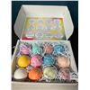 Image 1 : Lot of 1 Bath Bomb Set - 12 PCS - Assorted Scented Bath Bombs