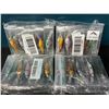 Image 1 : Lot of 4 Multi-Packs of Fishing Lures - 10pcs per pack