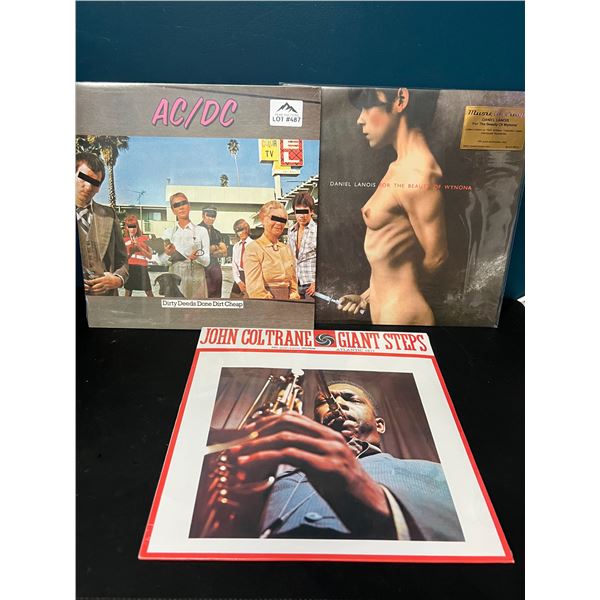 Lot of 3 Assorted Vinyl Records