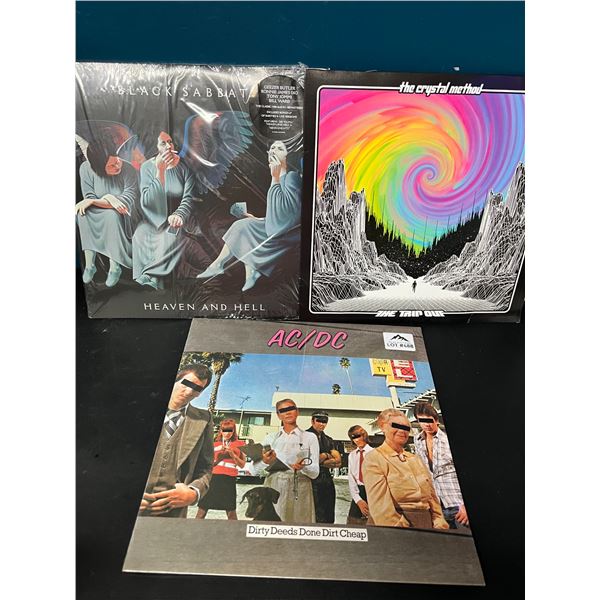 Lot of 3 Assorted Vinyl Records