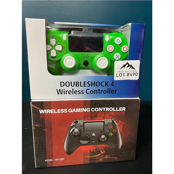 Lot of 2 Wireless Controllers for PS4
