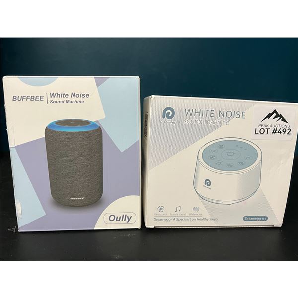 Lot of 2 White Noise Sound/Sleep Machines