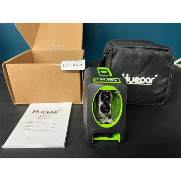 Lot of 1 Huepar Box-1G Cross Line Laser Level Tool