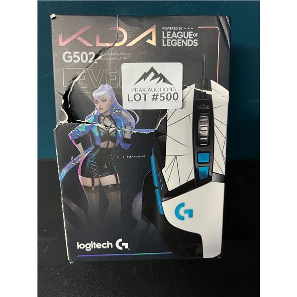 Lot of 1 Logitech G502 League of Legends HERO K/DA Performance Gaming Mouse