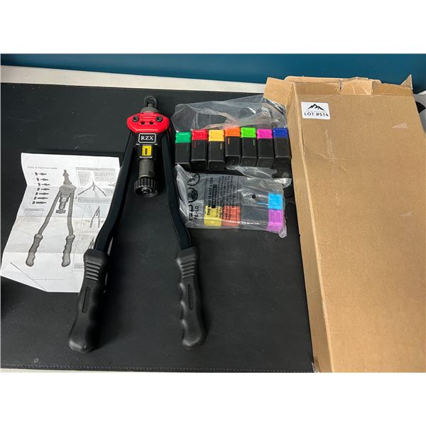 Lot of 1 Nut Riveter Tool Set